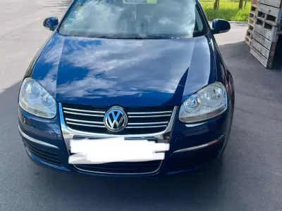 Gebraucht VW Golf VI 2008 Blau Kleinwagen