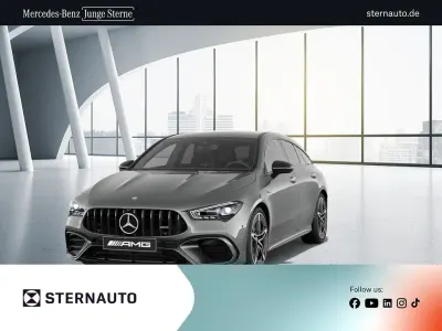 Gebraucht Mercedes CLA45 AMG AMG 421 PS (309 kW) 2025 Mountaingrau metallic Coupé