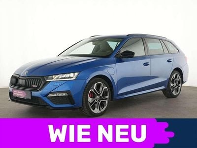 Race blau Gebraucht 2021 Skoda Octavia RS Limousine | 27.889 € (Fairer Preis)