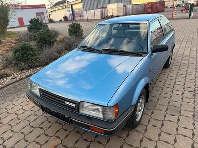Gebraucht Mazda 323 60 PS (44 kW) 1987 Blau Kleinwagen
