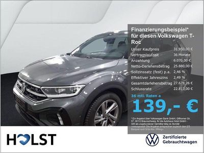 Gebraucht VW T-Roc R-line 150 PS (110 kW) 2025 Grau SUV