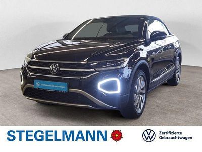 Deep black perleffekt Gebraucht 2025 VW T-Roc Cabriolet Goal Cabrio | 27.890 € (Fairer Preis)