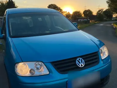 Gebraucht VW Caddy 105 PS (77 kW) 2007 Blau Van / Kleinbus