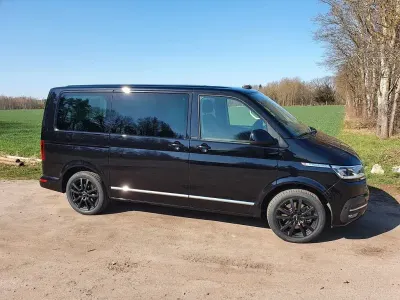 Brugt VW T6.1 199 HK (146 kW) 2019 Sort Van