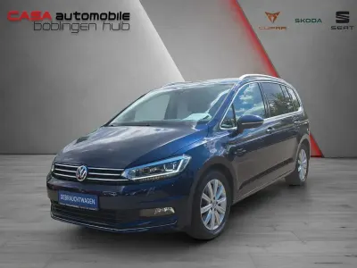 Gebraucht VW Touran Highline 150 PS (110 kW) 2017 Blau Van / Kleinbus