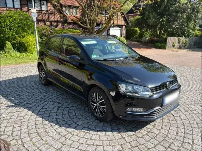 Gebraucht VW Polo Allstar 90 PS (66 kW) 2016 Schwarz Kleinwagen