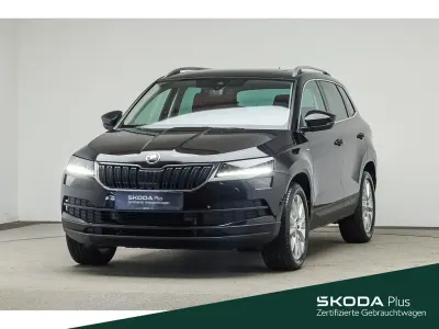 Gebraucht Skoda Karoq Ambition 150 PS (110 kW) 2022 1z schwarzmagic perleffekt (metallic) SUV
