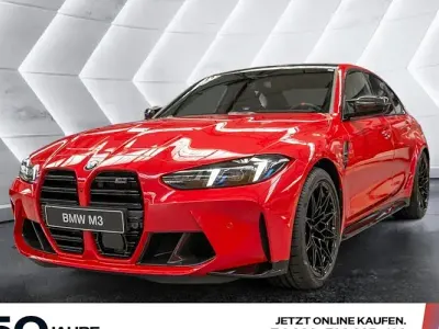 Ny BMW M3 Competition Edition 530 HK (389 kW) 2025 Rød Sedan