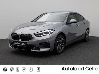 Gebraucht BMW 218 Sport Line 136 PS (100 kW) 2022 Skyscraper grau metallic schwarz Coupé