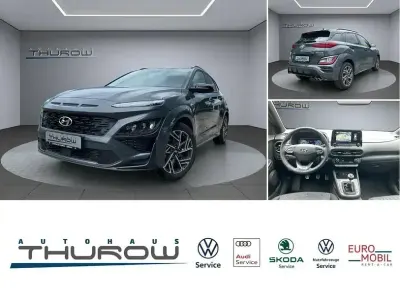 Gebraucht Hyundai Kona N Line 120 PS (88 kW) 2023 Grau SUV