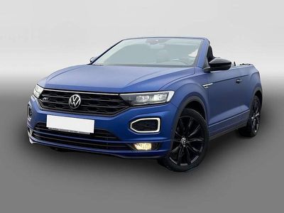 Gebraucht VW T-Roc Cabriolet R-line Edition 150 PS (110 kW) 2021 Blau Cabrio