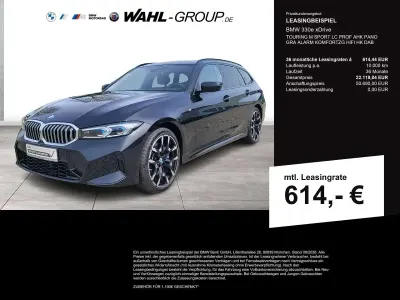 Gebraucht BMW 330e M Sport 292 PS (214 kW) 2025 Saphirschwarz Kombi