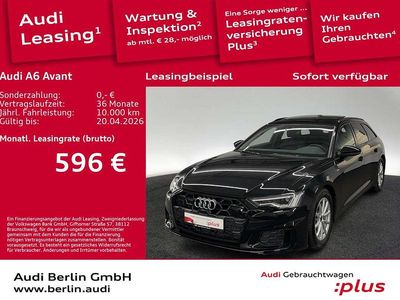 Gebraucht Audi A6 Design 265 PS (194 kW) 2025 Mythosschwarz metallic Kombi