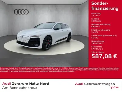 Gebraucht Audi A6 e-tron Ambiente 314 kW (428 PS) 2025 Gletscherweiß metallic Kombi