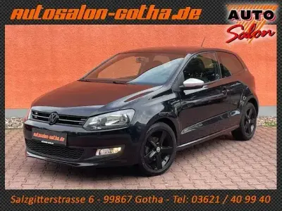 Gebraucht VW Polo Black Edition 60 PS (44 kW) 2014 Schwarz Kleinwagen