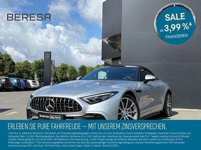 Gebraucht Mercedes SL43 AMG AMG 381 PS (280 kW) 2024 Silberlack hightechsilber Cabrio