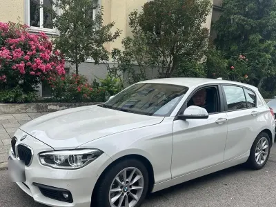 Gebraucht BMW 116 Advantage 109 PS (80 kW) 2019 Weiß Kleinwagen