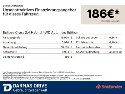 Brugt Mitsubishi Eclipse Cross Edition 98 HK (72 kW) 2021 Sort SUV