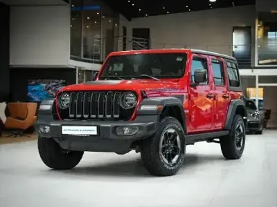 Usata Jeep Wrangler Unlimited Rubicon 200 CV (147 kW) 2020 Rosso SUV