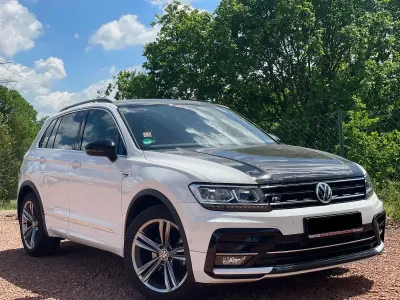 Gebraucht VW Tiguan R-line 150 PS (110 kW) 2020 Weiß SUV