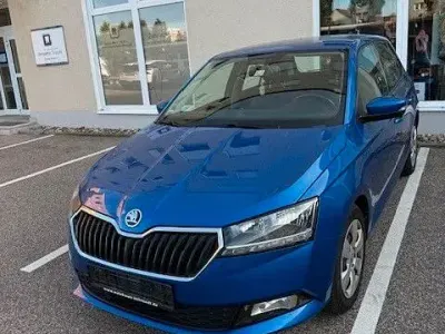 Gebraucht Skoda Fabia Ambition 95 PS (69 kW) 2021 Blau Kleinwagen
