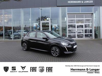 Gebraucht Peugeot e-208 Active 100 kW (136 PS) 2021 Perla nera schwarz Kleinwagen