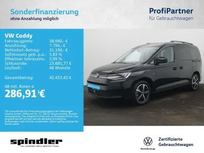 Gebraucht VW Caddy Dark Label 116 PS (85 kW) 2026 Schwarz Van / Kleinbus