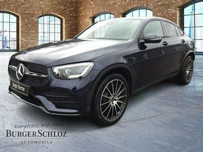 Gebraucht Mercedes GLC400d AMG 330 PS (242 kW) 2020 Cavansitblau metallic Coupé