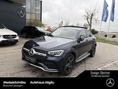 Gebraucht Mercedes GLC400d AMG 330 PS (242 kW) 2021 Blau Coupé