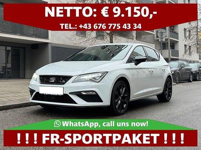 Weiß Gebraucht 2020 Seat Leon Black Edition Limousine | 10.980 € (Fairer Preis)