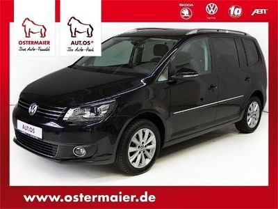 Gebraucht VW Touran Highline 140 PS (102 kW) 2015 Schwarz metallic Van / Kleinbus