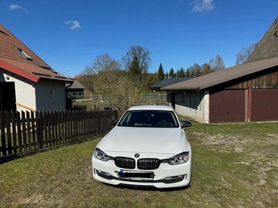 gebraucht BMW 320 D twin Turbo Limousine Alpine weiß