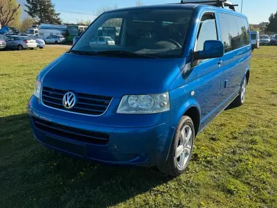 Begagnad VW Golf Plus 96 HK (70 kW) 2008 Blå Minibuss