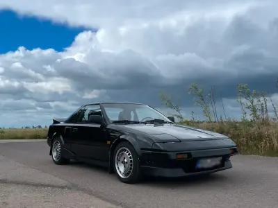 Gebraucht Toyota MR2 116 PS (85 kW) 1988 Schwarz Coupé