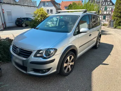 Gebraucht VW Touran Cross 140 PS (102 kW) 2007 Silber Van / Kleinbus