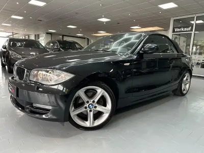 Gebraucht BMW 125 Cabriolet Sport Line 218 PS (160 kW) 2011 Schwarz Cabrio