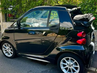 Gebraucht Smart ForTwo Cabrio Passion 71 PS (52 kW) 2013 Schwarz Cabrio