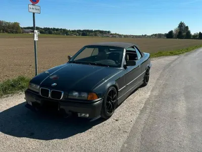 Gebraucht BMW 320 Cabriolet 150 PS (110 kW) 1994 Schwarz Cabrio