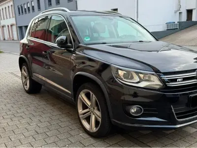 Gebraucht VW Tiguan R-line 177 PS (130 kW) 2014 Schwarz SUV