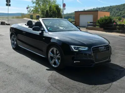 Gebraucht Audi A5 Cabriolet S-Line 224 PS (164 kW) 2014 Schwarz Cabrio