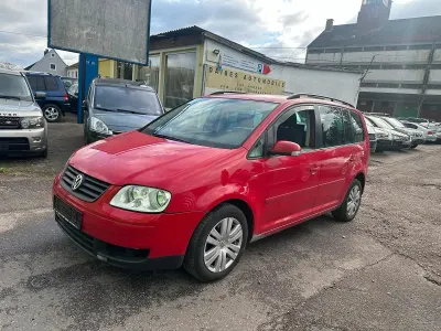Gebraucht VW Touran Highline 140 PS (102 kW) 2005 Rot Van / Kleinbus