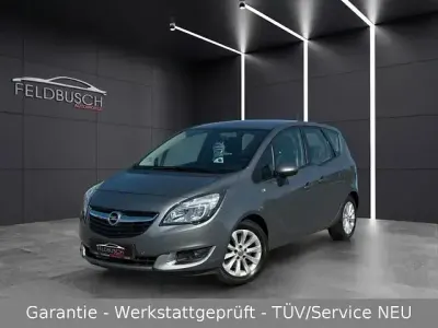 Begagnad Opel Meriva Style 140 HK (102 kW) 2014 Grå Minibuss