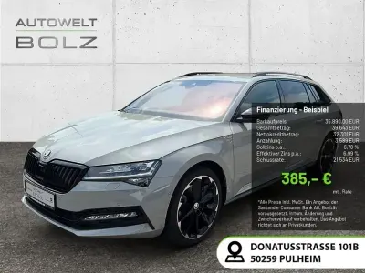 Gebraucht Skoda Superb SportLine 280 PS (205 kW) 2023 Stahlgrau Kombi