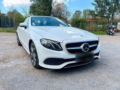 Brugt Mercedes E220 194 HK (142 kW) 2018 Hvid Cabriolet