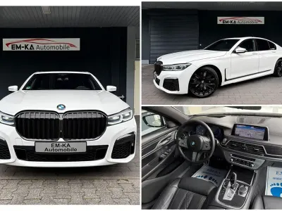 Gebraucht BMW 750 M Sport 530 PS (389 kW) 2021 Weiß Limousine