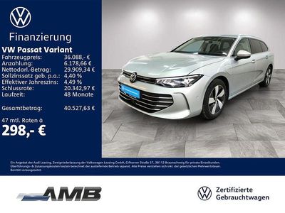 Gebraucht VW Passat Business 204 PS (150 kW) 2025 Silber Kombi