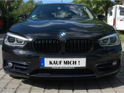 Gebraucht BMW 118 Sport Line 150 PS (110 kW) 2017 Schwarz Kleinwagen