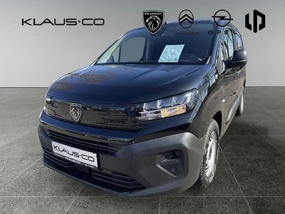 Neu Peugeot Partner 102 PS (75 kW) 2025 Schwarz Van / Kleinbus