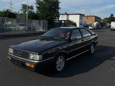 Begagnad Audi Coupe GT 136 HK (100 kW) 1985 Svart Sportkupé