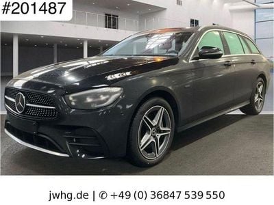 Gebraucht Mercedes E300 AMG line 306 PS (225 kW) 2021 Schwarz/baltic black (metallic) Kombi